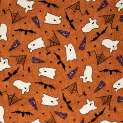 Pumpkin Party Ghosts Orange